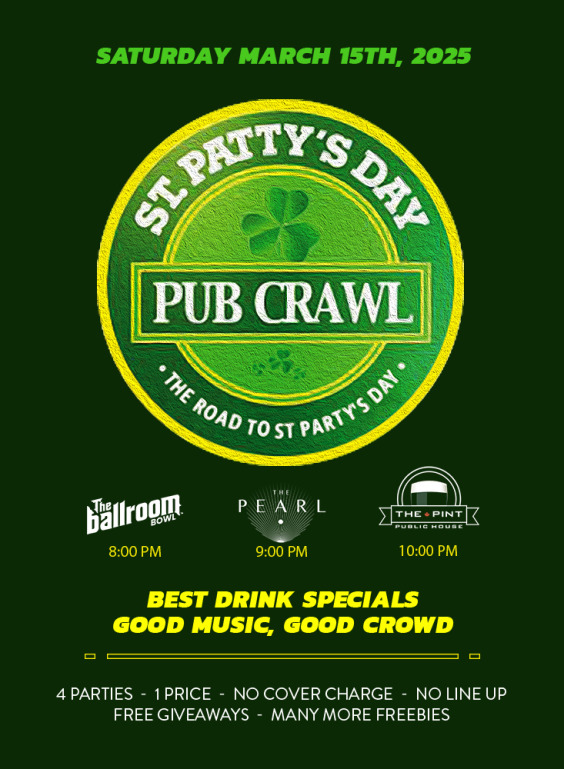 St. Patty's Day Pub Crawl 2025